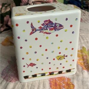Mackenzie Childs Tissue Box Cover